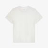 Women Givenchy T-Shirts | Double-Layer Oversized T-Shirt In Silk Off White