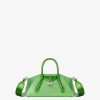 Women Givenchy Antigona | Mini Antigona Stretch Bag In Satin With Strass Absynthe Green