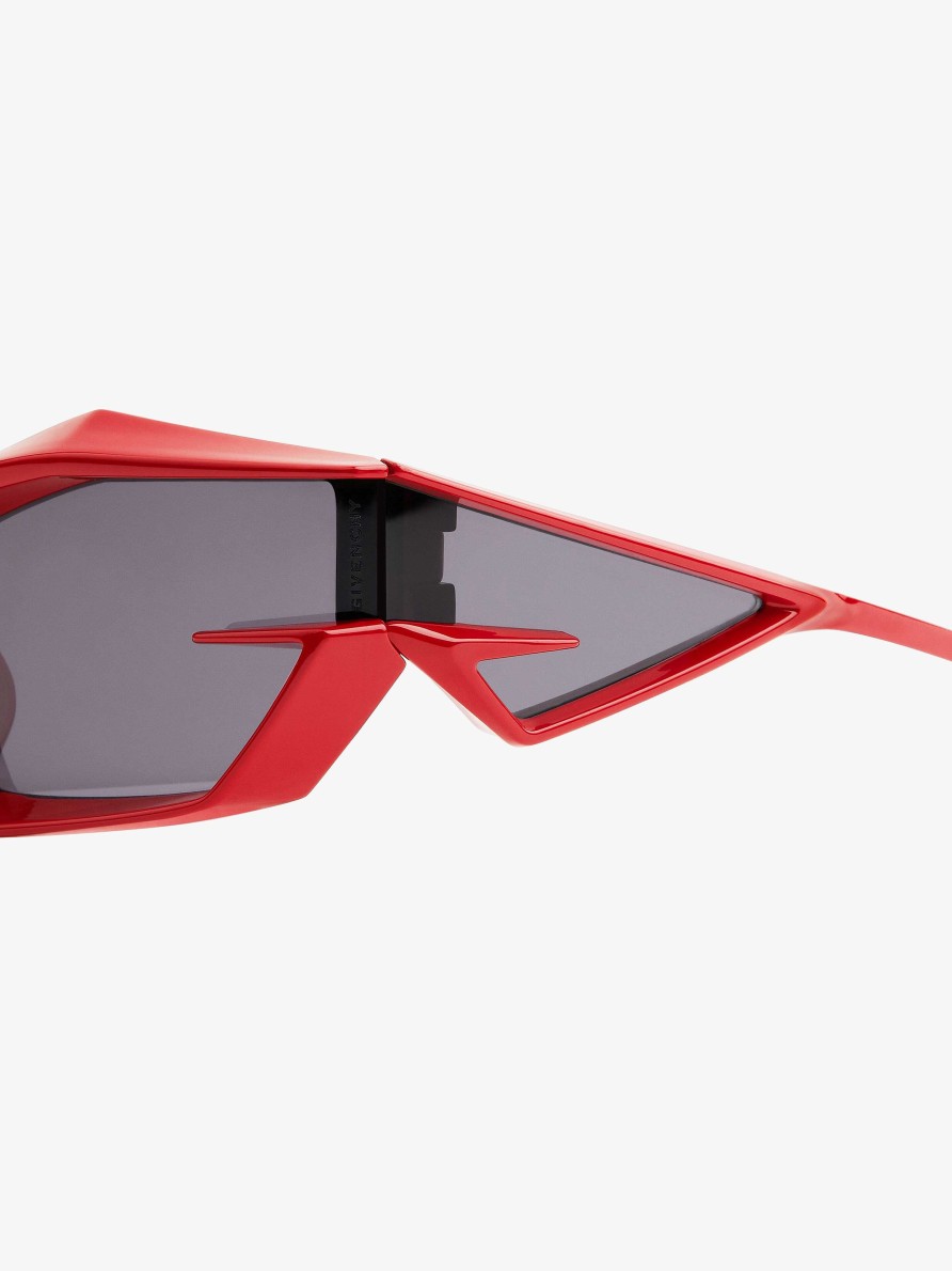 Men Givenchy Sunglasses | Giv Cut Unisex Injected Sunglasses Red