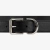 Men Givenchy Belts | Voyou Belt In Leather Black