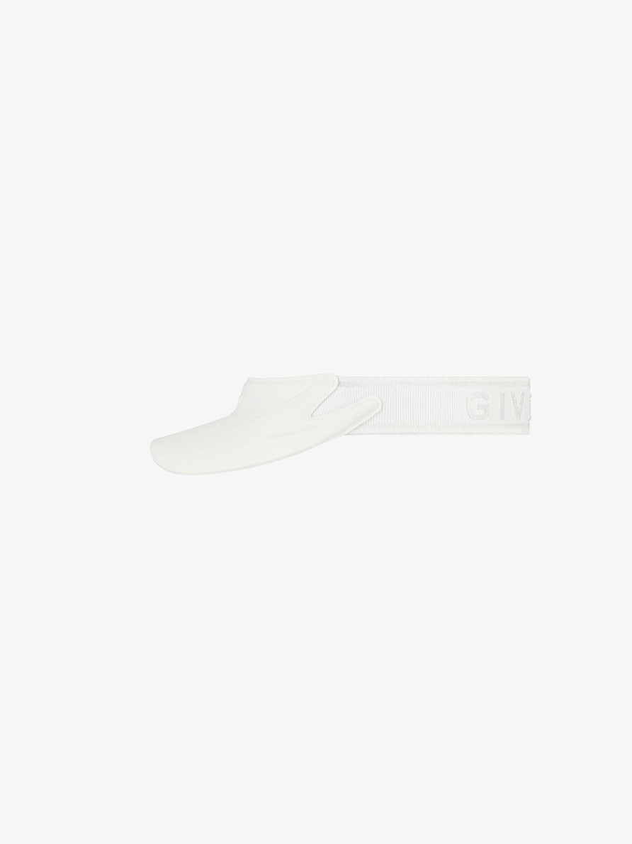 Women Givenchy Other Accessories | Givenchy Visor Ivory