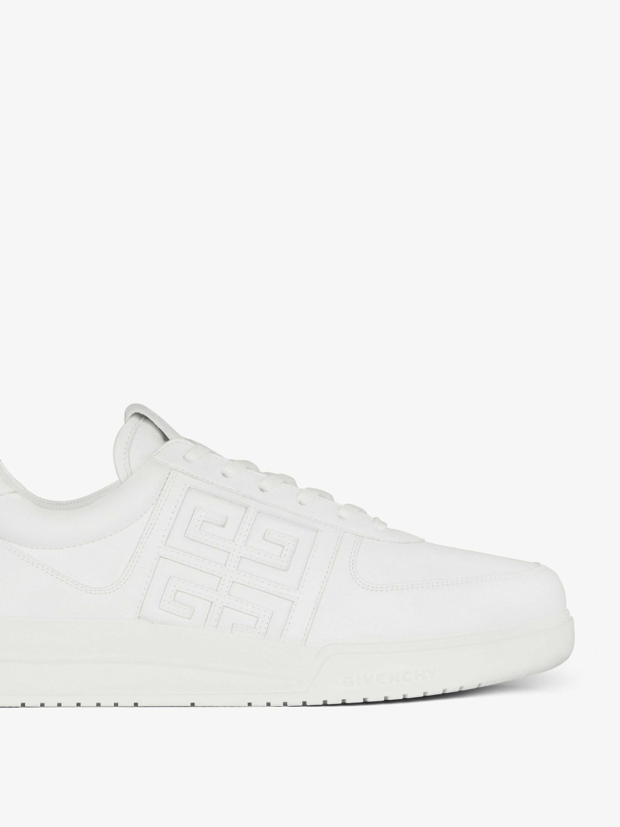 Men Givenchy G4 | G4 Sneakers In Leather White