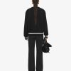 Women Givenchy Outerwear & Blousons | Givenchy College Varsity Jacket In Wool Black