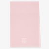 Women Givenchy Scarves | Givenchy 4G Scarf In Wool And Cashmere Blush Pink