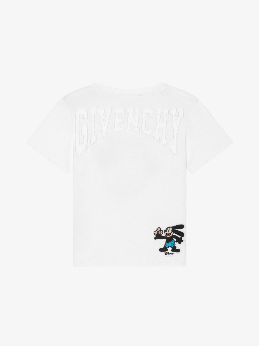 Women Givenchy Girl (4 To 12 Years) | Oswald T-Shirt In Cotton White