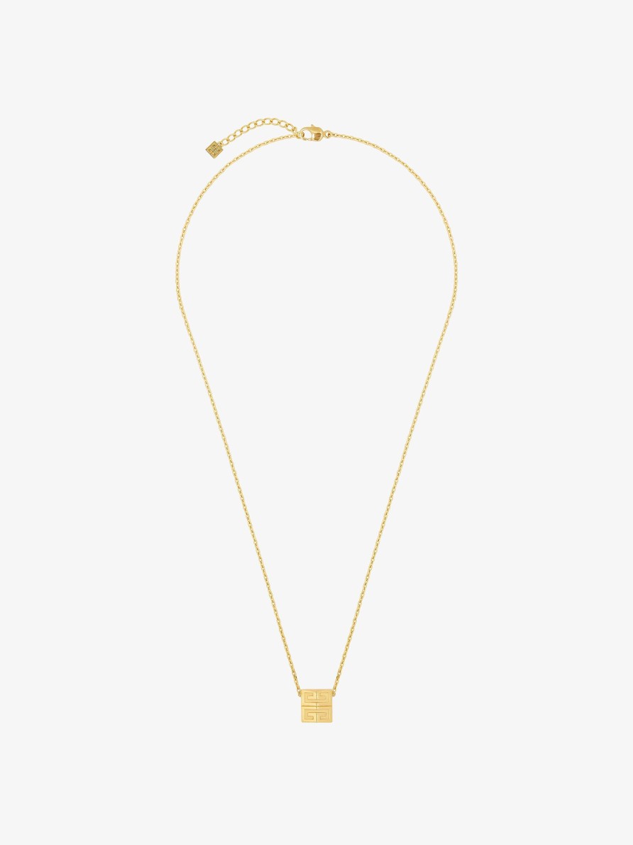 Women Givenchy Jewelry | 4G Necklace In Metal Golden Yellow