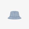 Men Givenchy Beanies & Caps | Givenchy Bucket Hat In 4G Denim Light Blue