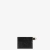 Women Givenchy Small Leather Goods | Voyou Card Holder In Leather Black