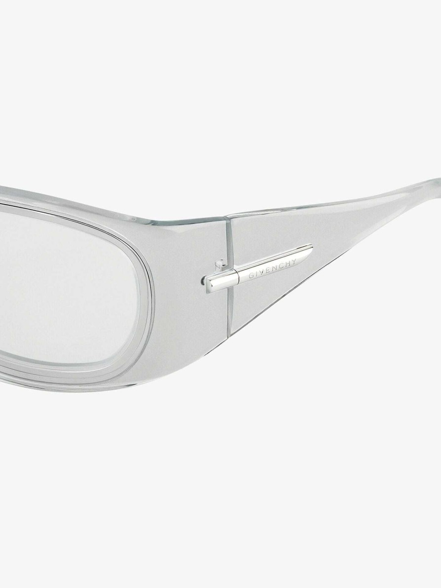 Women Givenchy Sunglasses | G180 Sunglasses In Injected And Metal White