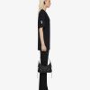 Women Givenchy T-Shirts | Loose Fit T-Shirt In Cotton With Givenchy Love Print Black