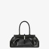 Women Givenchy Shoulder Bags | Small Hand Bag In Leather Black