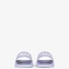 Women Givenchy Slides & Sandals | Slide Flat Sandals In Rubber Lavender