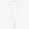 Men Givenchy Jewelry | Givenchy Necklace In Metal With Crystals Silvery