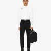 Men Givenchy Shirts | Shirt In Poplin With U-Lock Harness White