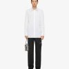 Men Givenchy Shirts | Shirt In Poplin White/Black