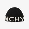 Men Givenchy Beanies & Caps | Givenchy Beanie In Wool Black