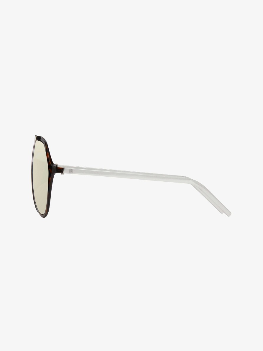 Women Givenchy Sunglasses | Gv Light Sunglasses In Injected And Metal Havanna