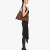 Women Givenchy Voyou | Medium Voyou Bag In Suede Walnut Brown