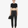 Women Givenchy Knitwear | Cropped Sweater In 4G Jacquard Black