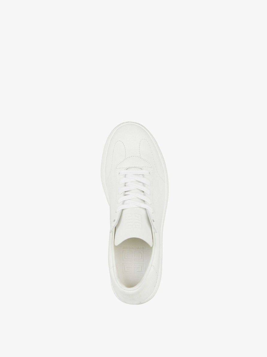 Women Givenchy Sneakers | Town Sneakers In Leather White