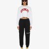 Women Givenchy Pants | Givenchy Archetype Slim Fit Jogger Pants In Fleece Black