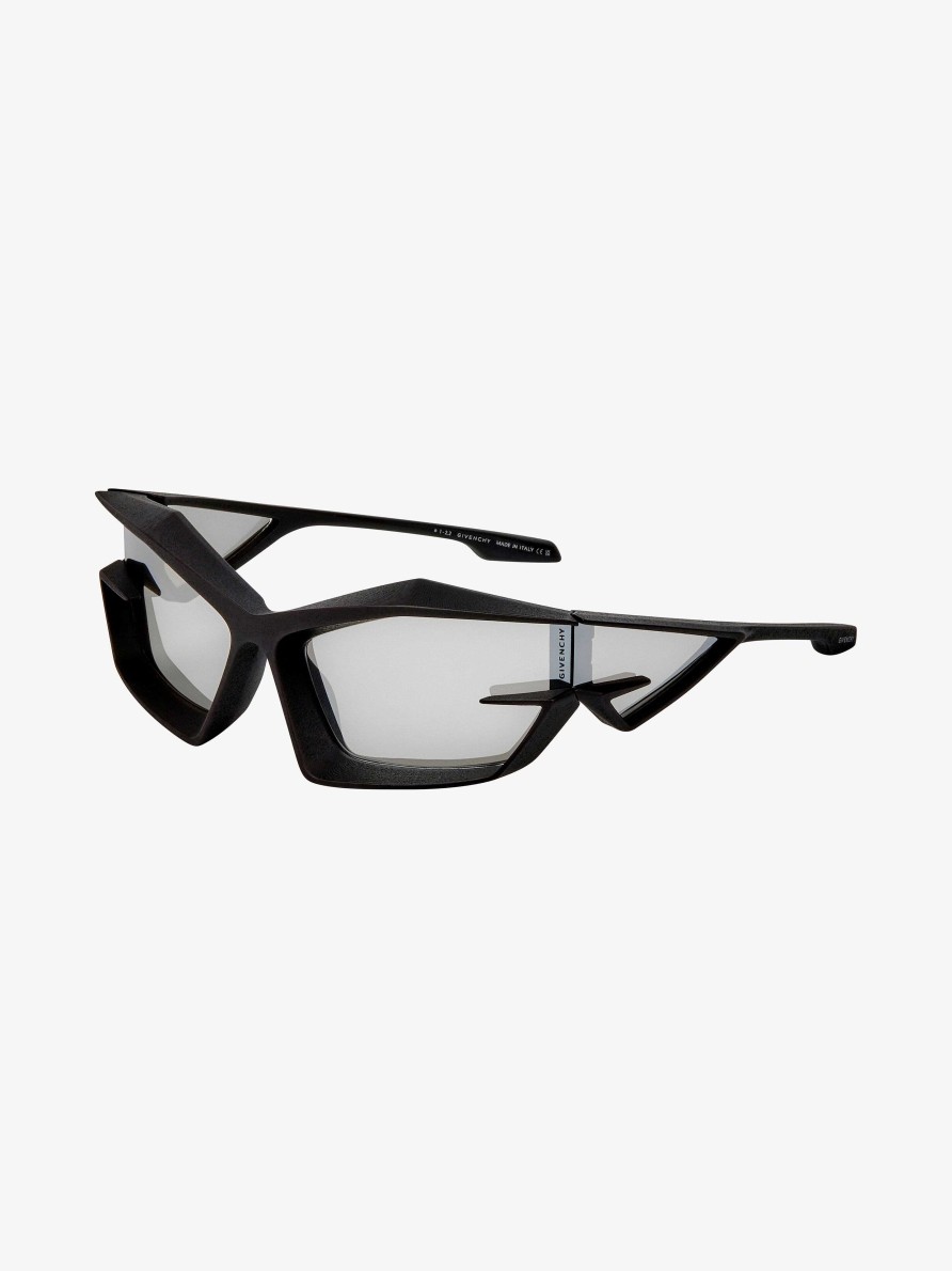 Men Givenchy Sunglasses | Giv Cut Unisex Sunglasses In Nylon Black/Silvery