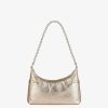 Women Givenchy Voyou | Voyou Party Bag In Laminated Leather Dusty Gold