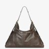 Women Givenchy Voyou | Large Voyou Bag In Aged Leather Walnut Brown