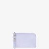 Women Givenchy Small Leather Goods | Voyou Pouch In Leather Lavender