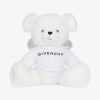 Men Givenchy Boy (4 To 12 Years) | Givenchy Teddy Bear In Faux Fur White