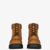 Men Givenchy Boots & Derbies | Show Ankle Workboots In Nubuck With Used Effect Beige/Black