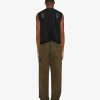 Men Givenchy Jackets & Coats | Multipocket Waistcoat In Wool With Suspenders Black