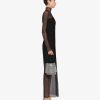 Women Givenchy Dresses | Dress In 4G Lace With Rhinestones Black