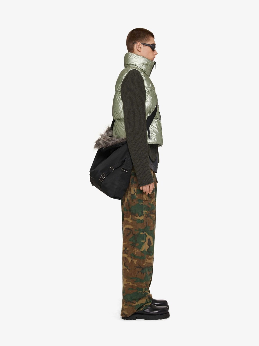 Men Givenchy Pants | Casual Camo Pants In Flannel Brown/Khaki