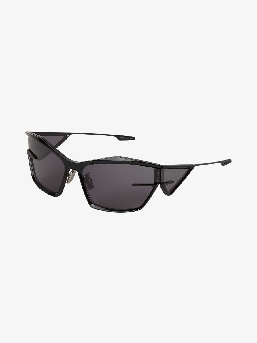 Men Givenchy Sunglasses | Giv Cut Unisex Sunglasses In Metal Black