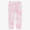 Women Givenchy Girl (4 To 12 Years) | Trousers In 4G Cotton With Washed Effect Candy Pink