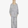 Women Givenchy Pants | Fluid Pants In Printed Silk Grey