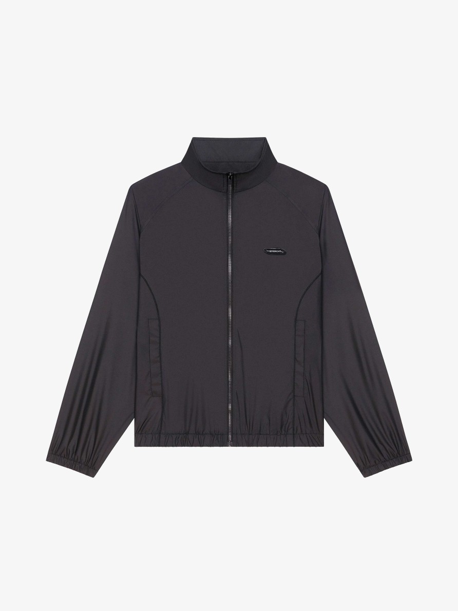 Men Givenchy Outerwear & Blousons | Tk-Mx Jogger Jacket Black