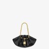 Women Givenchy Mini & Micro Bags | Mini Kenny Neo Bag In Leather Black