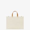 Women Givenchy G-Tote | Medium G-Tote Shopping Bag In Canvas Natural Beige