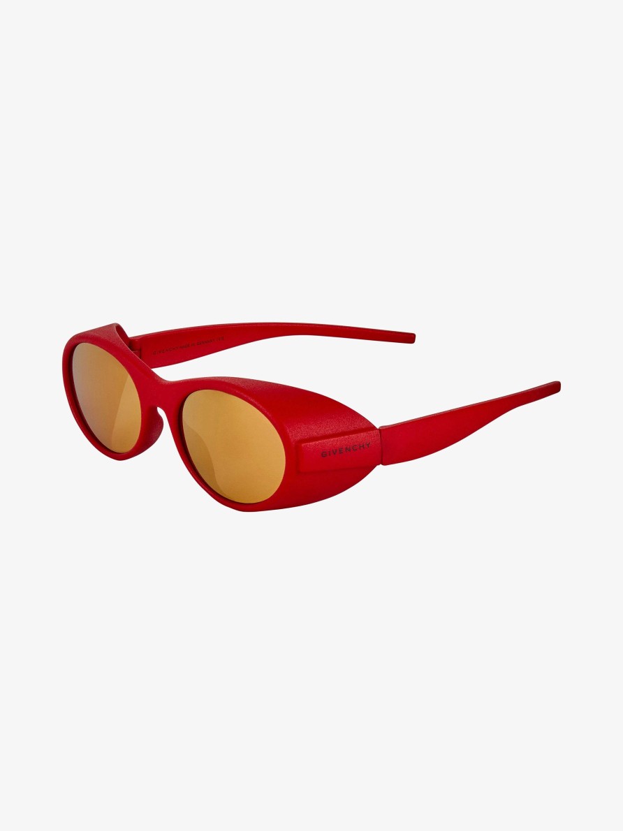 Men Givenchy Sunglasses | G Ride Sunglasses In Nylon Red