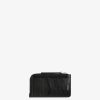 Women Givenchy Small Leather Goods | Voyou Zipped Card Holder In Leather Black