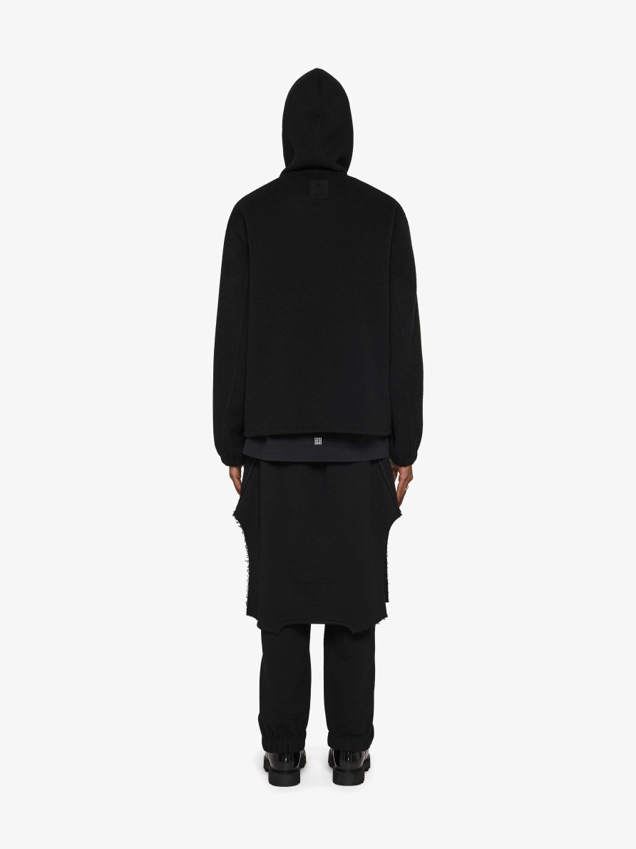 Men Givenchy Pants | Skirt In Fleece Black