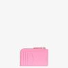 Women Givenchy Small Leather Goods | G-Cut Cardholder In 4G Coated Canvas And Leather Bright Pink