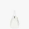 Women Givenchy Antigona | Mini Antigona Lock Bag In Box Leather Ivory