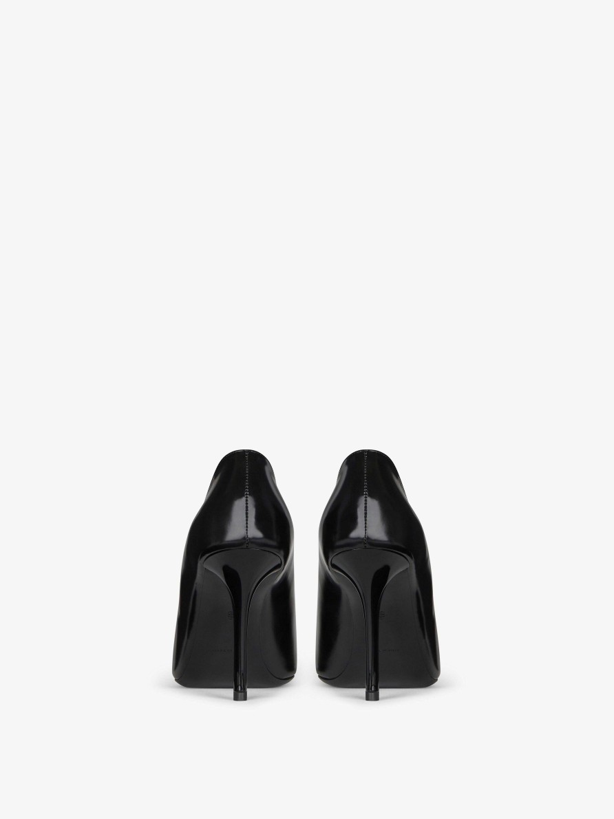 Women Givenchy Heels | Show Pumps In Leather With Crystals Black