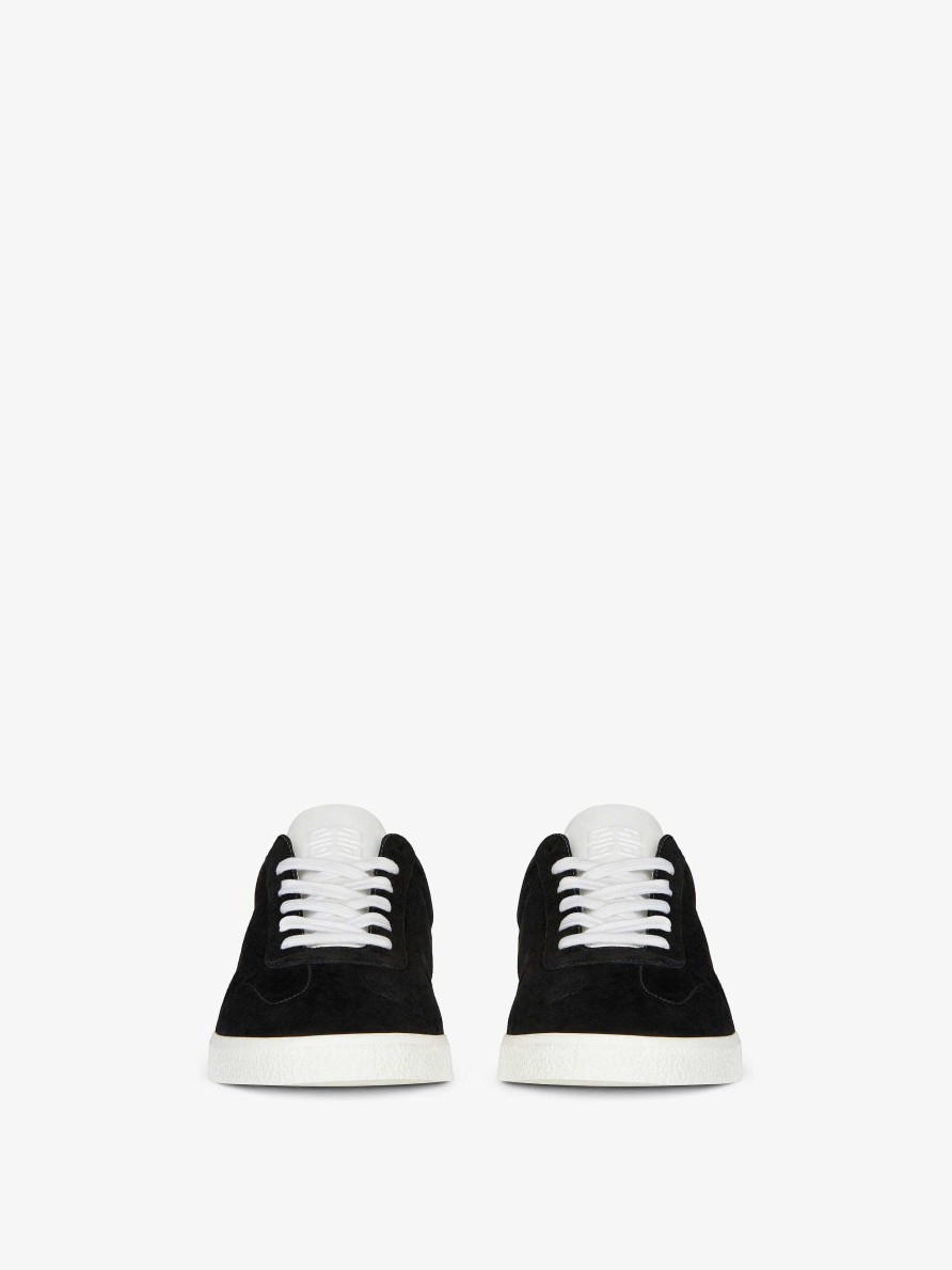 Men Givenchy Sneakers | Town Sneakers In Suede Black