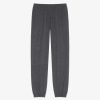 Men Givenchy Pants | Jogger Pants In Wool And Cashmere Medium Grey