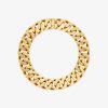 Men Givenchy Jewelry | Medium G Chain Necklace In Metal Golden Yellow