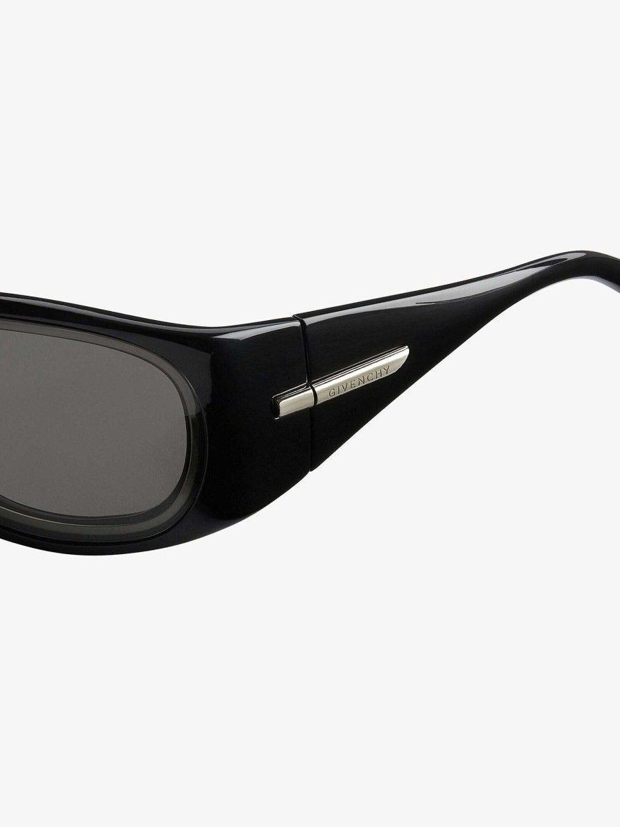 Women Givenchy Sunglasses | G180 Sunglasses In Injected And Metal Black